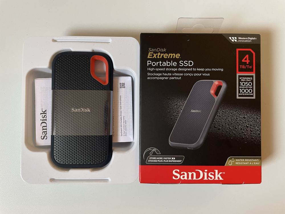 SSD диск SanDisk Extreme Portable 4TB