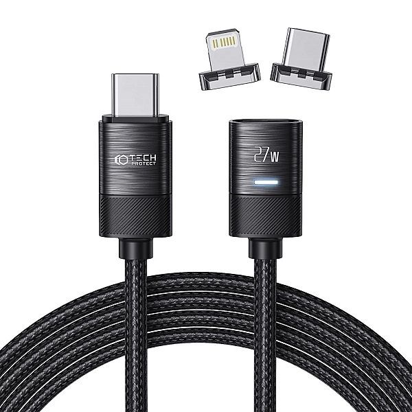 Tech-protect Ultraboost Magnetic Cable Lightning & Type-c Pd27w/3a 200
