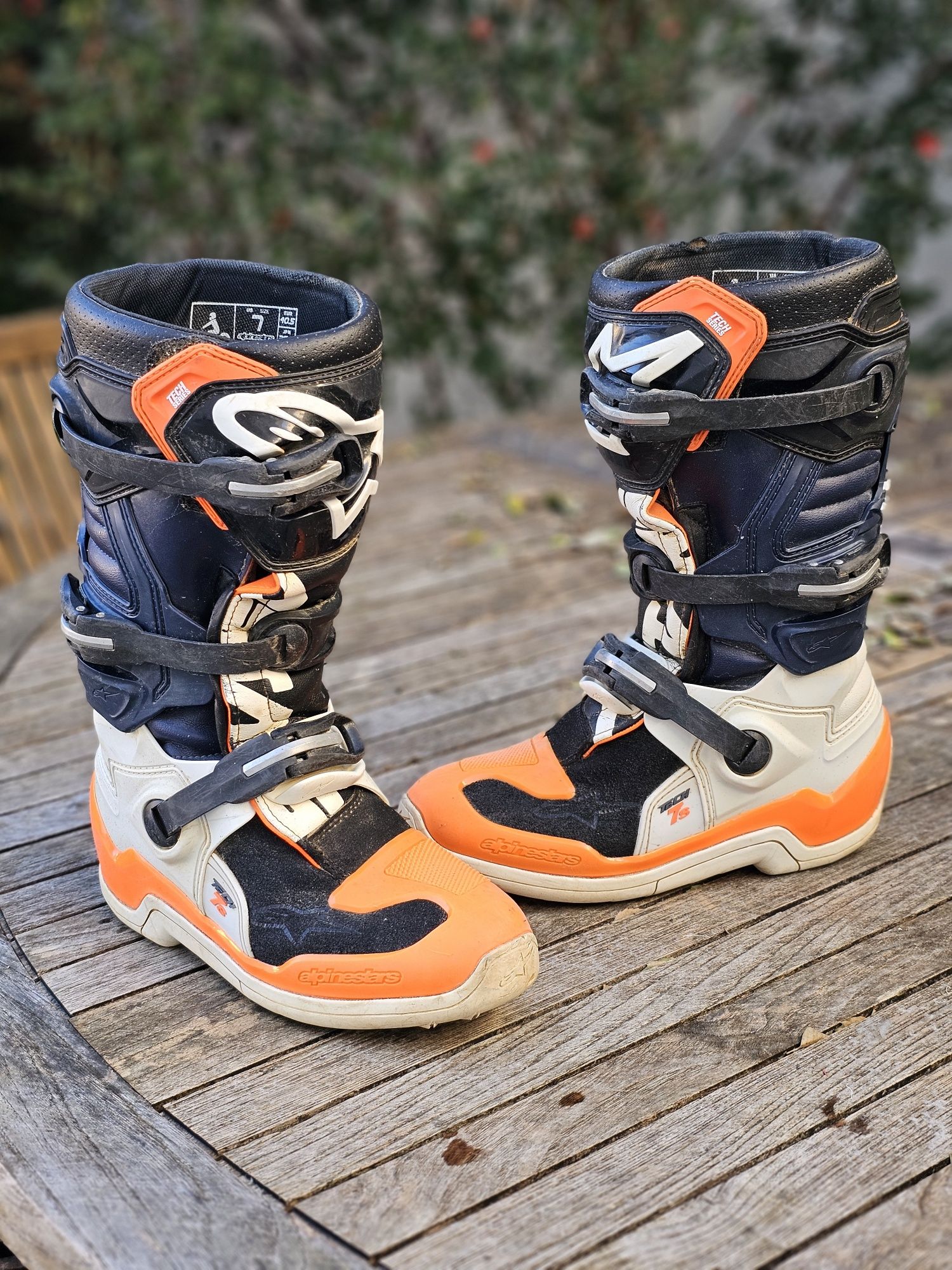 Botas Alpinestars Tech 7s - Tam. 40.5 - Impecáveis Usadas