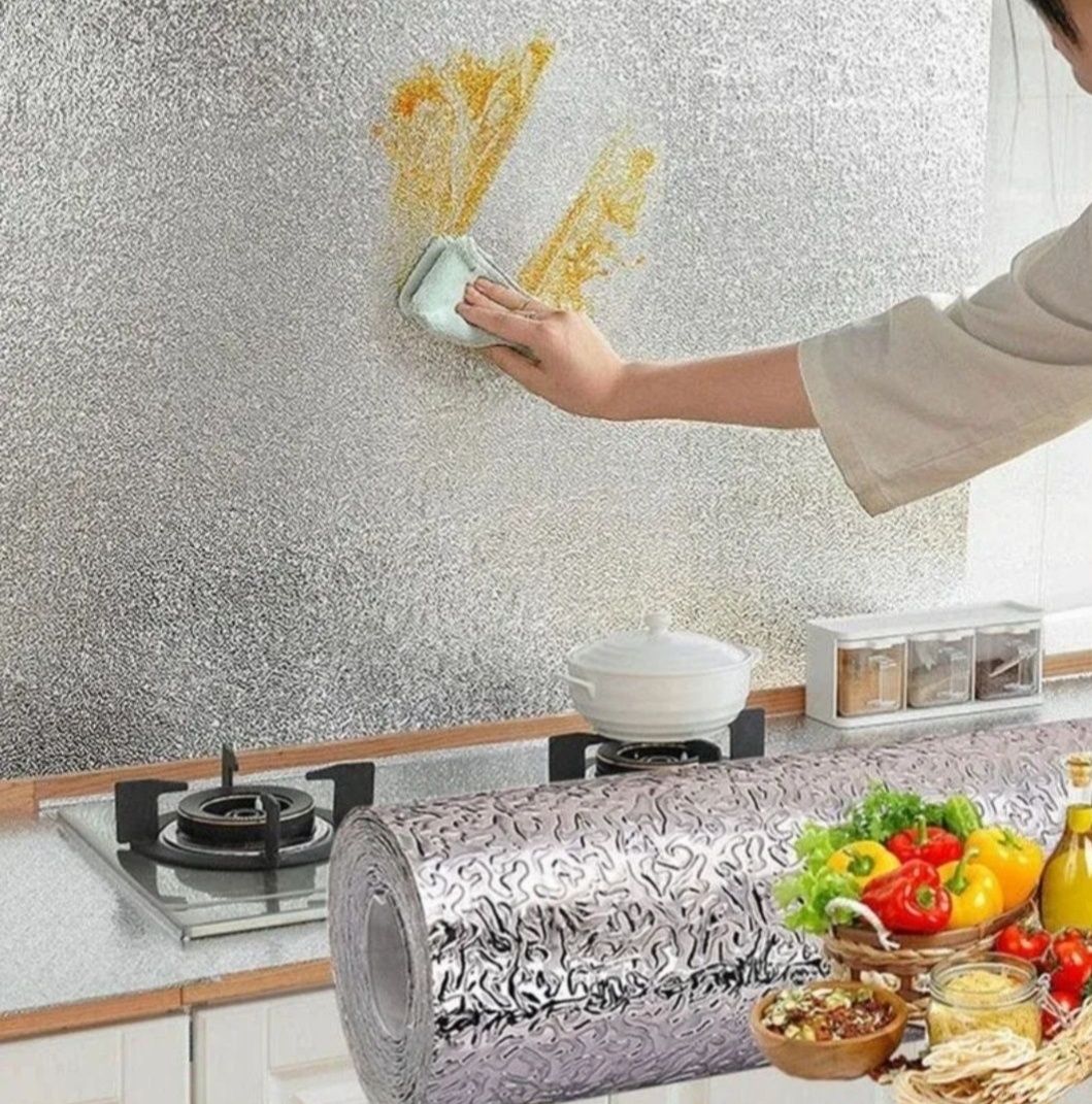 Алюминиевая фольга на кухню 5 м на 60 см
