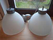 Solidna szklana lampa sufitowa Ikea do kuchni,salonu...