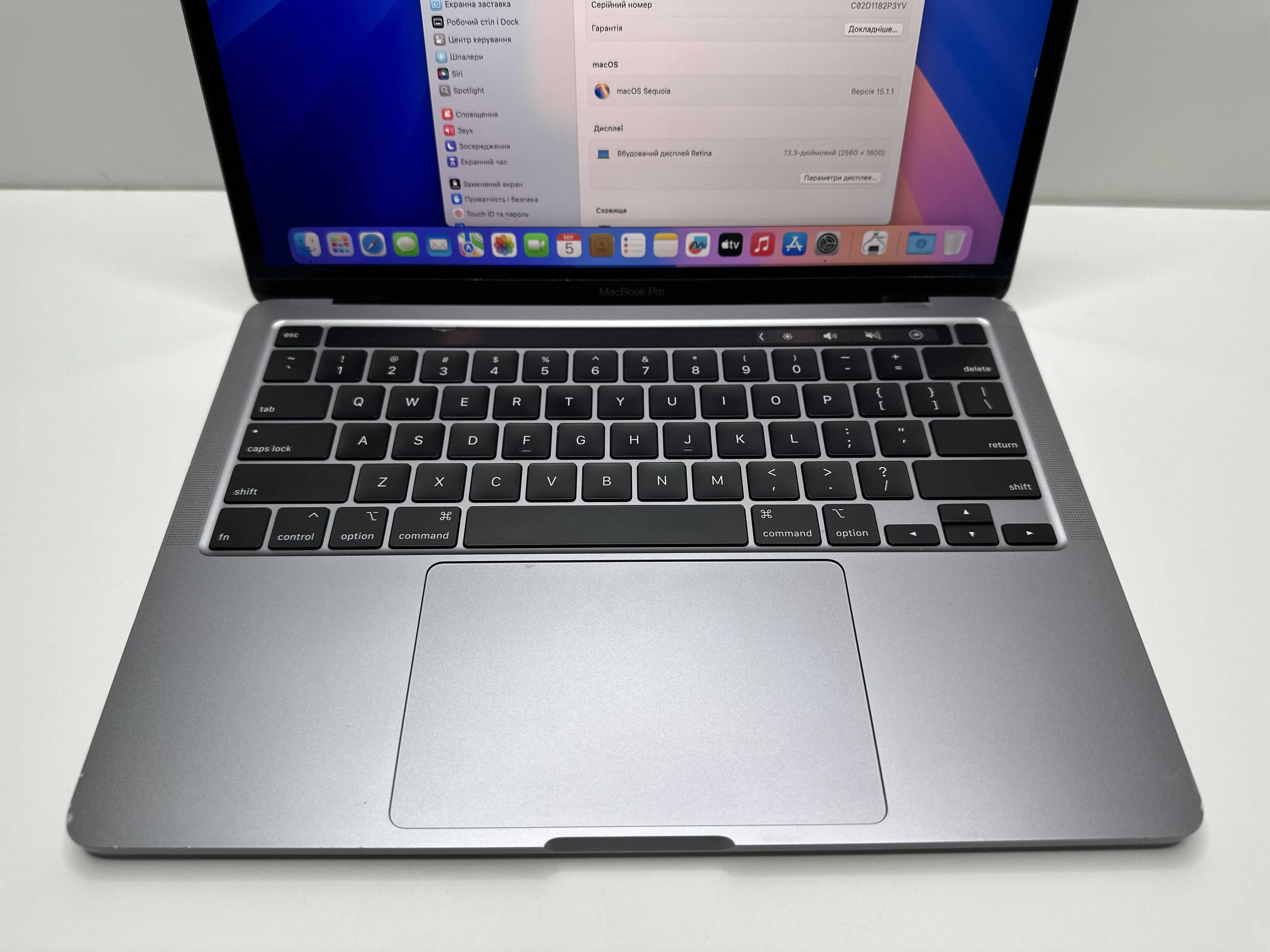 Макбук Apple MacBook Pro 13, i7, 16Gb, 256Gb, A2289, 2020 Retina