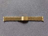 Bransoleta Jubilee do zegarka, 18 mm, kolor złoty, stal nierdzewna