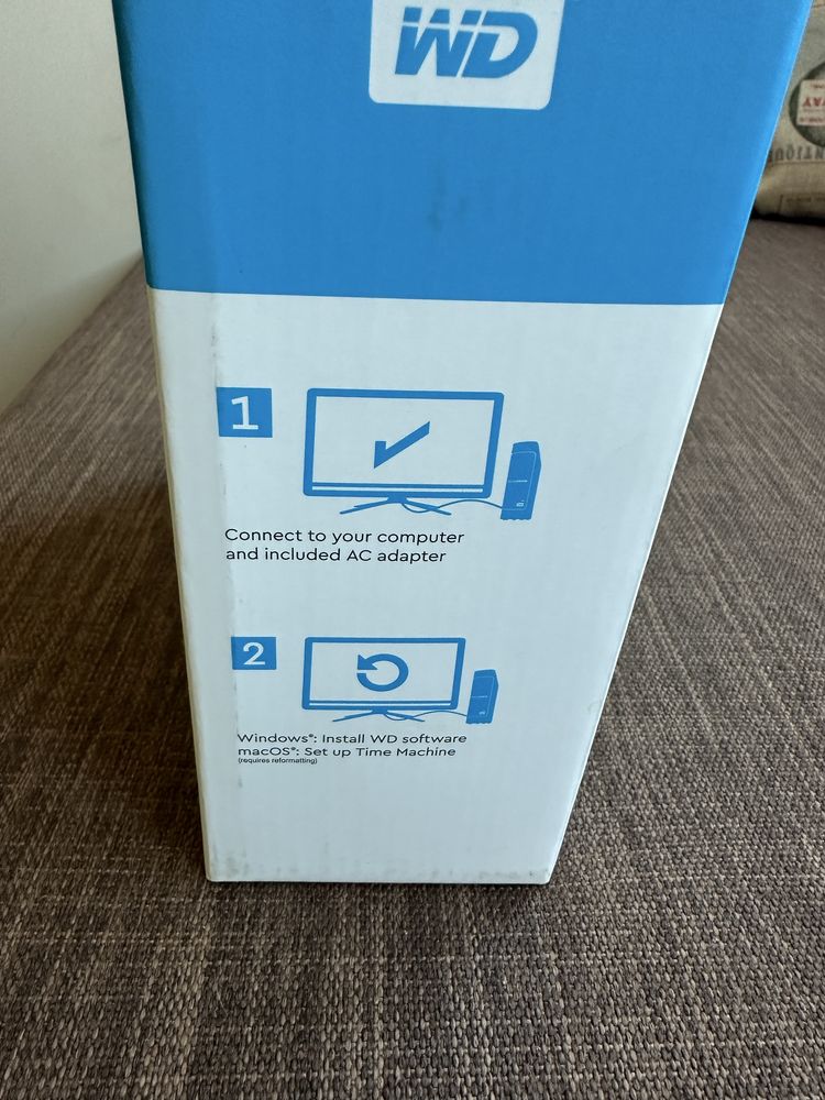 Внешний жесткий диск 14 TB WD Easystore Black 3,5” usb 3.0