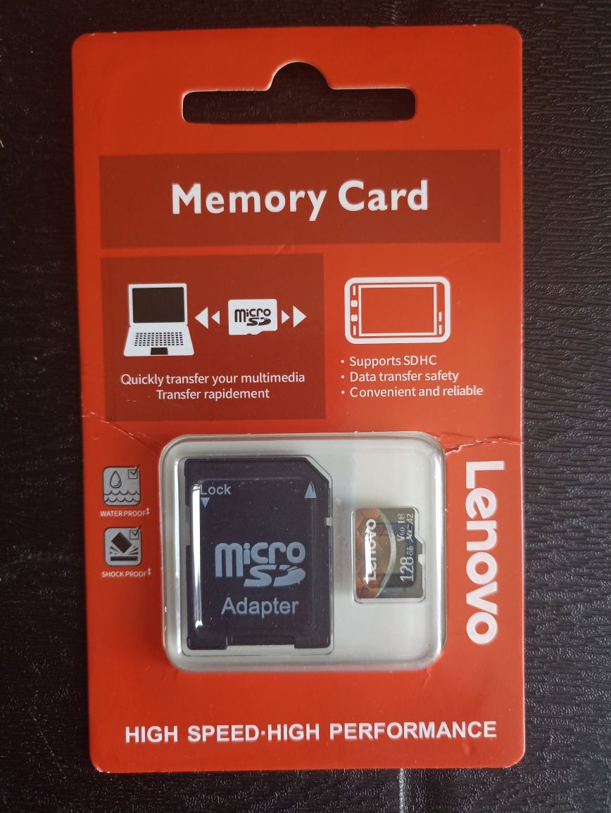 Карта памяти 32, 64, 128 Гб флешка память Micro SD kard 10 клас