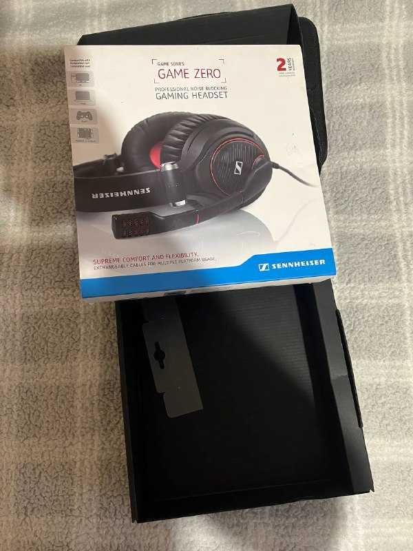 Sennheiser game zero (чорні)