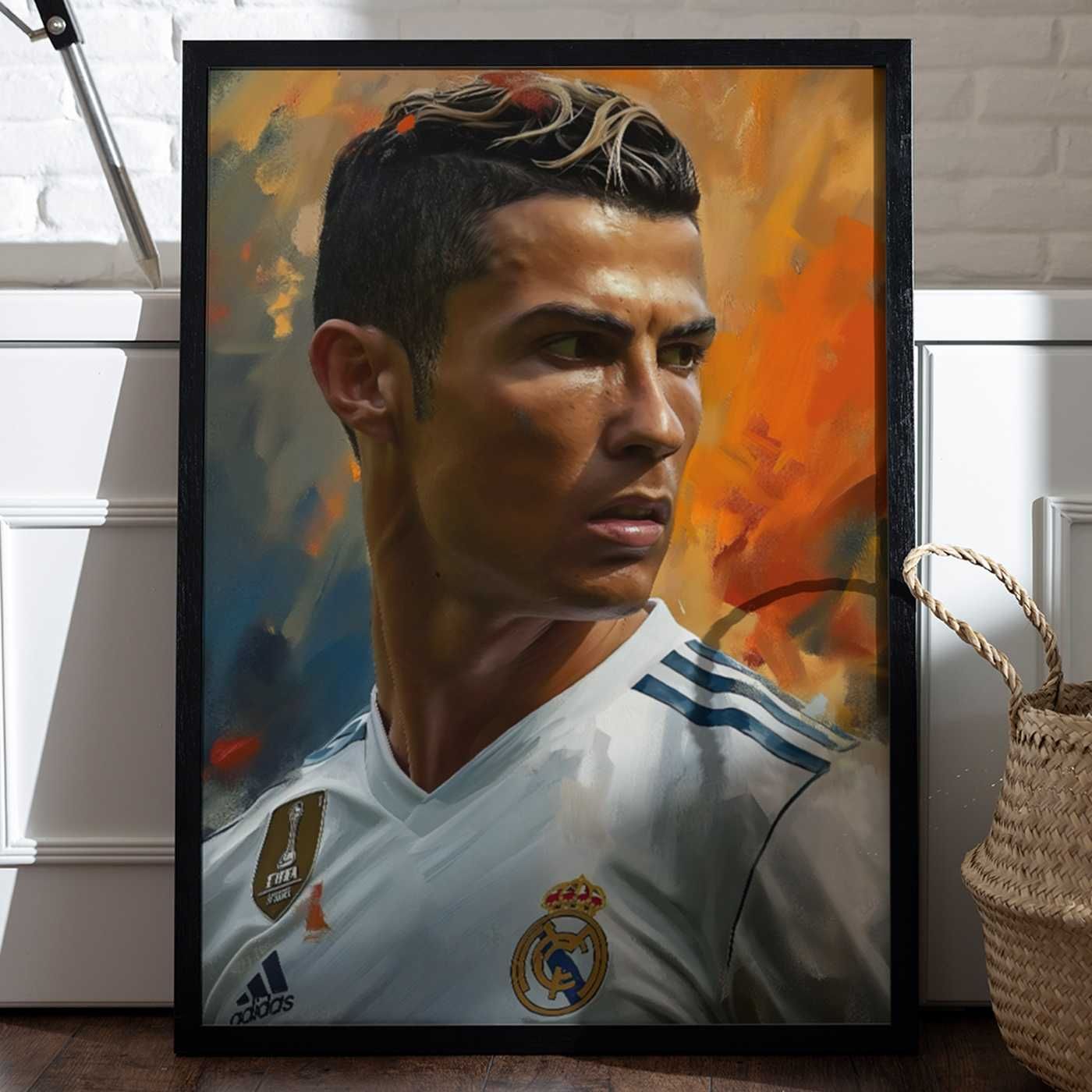 Cristiano Ronaldo Real Madryt plakat A3