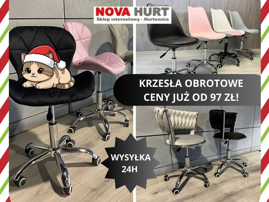Fotel biurowy NOWY obrotowy GRACZA PRO gamingowy
