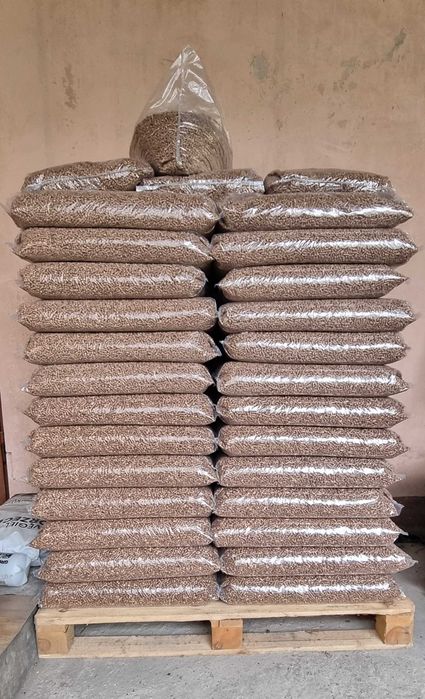 Pelet drzewny - mieszanka iglasta - worki ~ 15kg