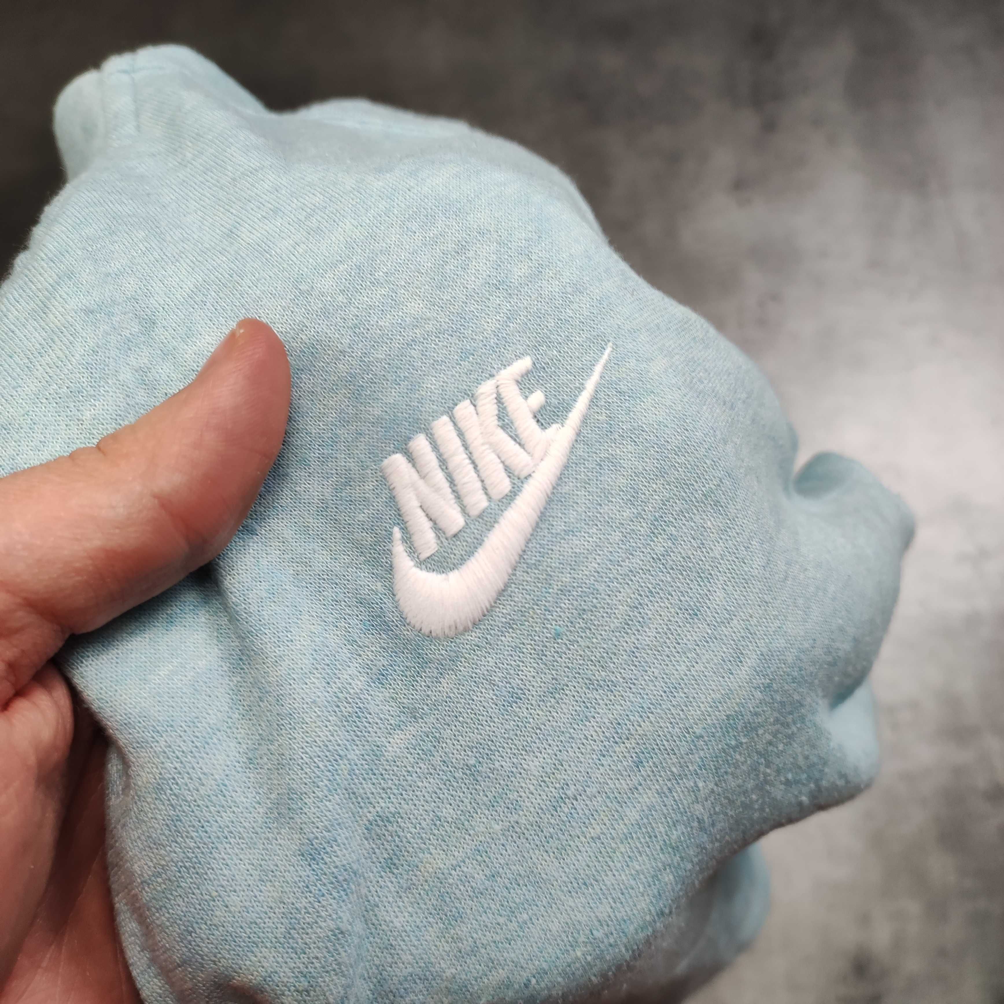 DAMSKA PREMIUM Bluza Sportowa z Kominem Ciepła Misio Nike Turkusowa