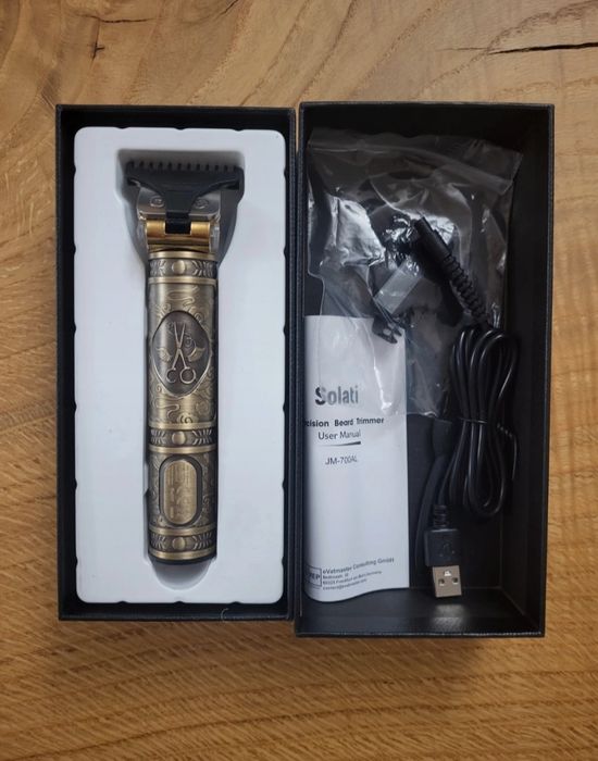 Trymer złotą maszynka do strzyżenia