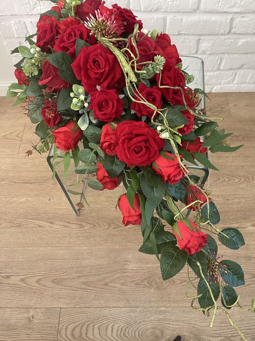 Wiązanka XL na cmentarz nagrobna