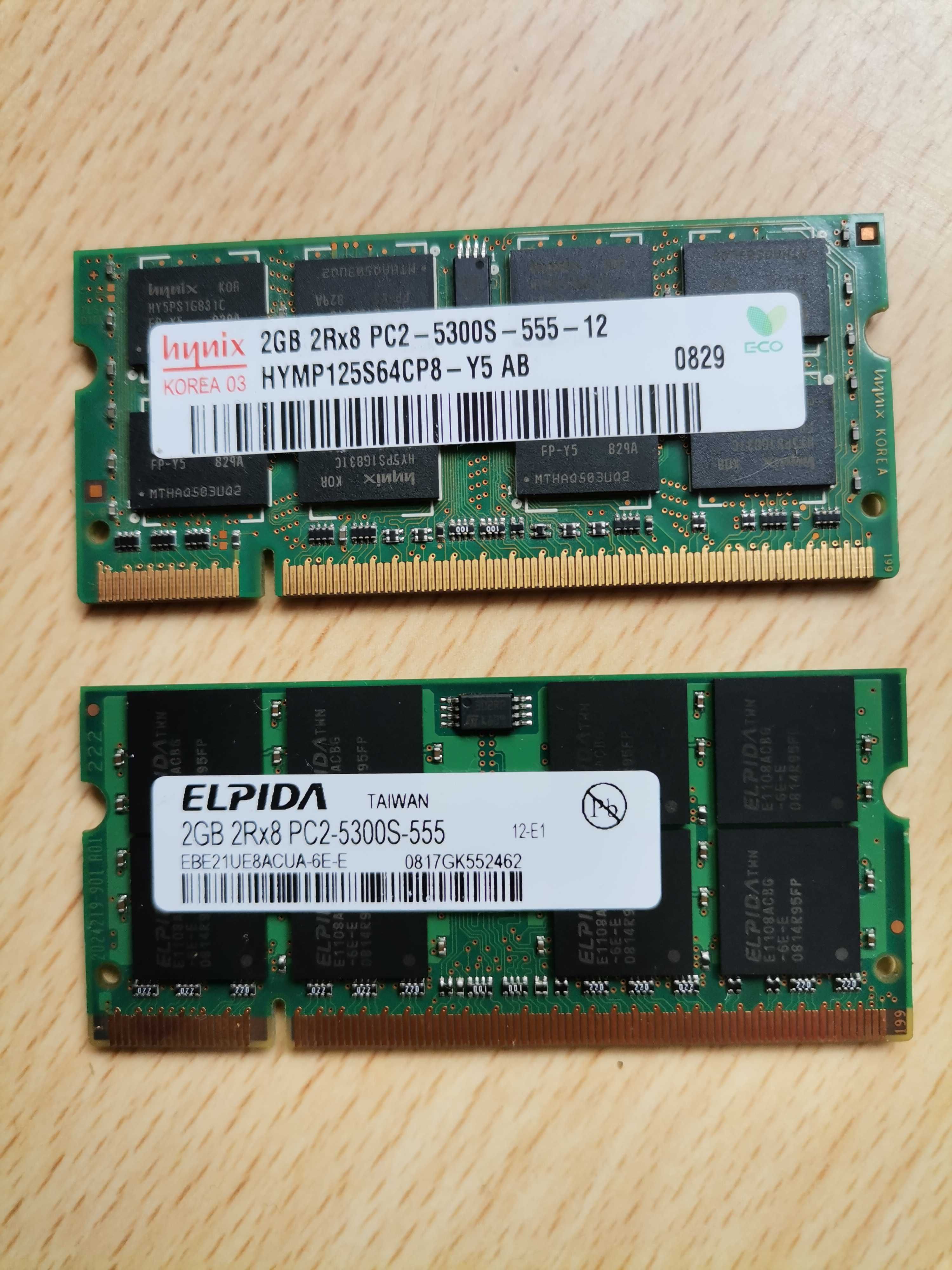 Memória DDR2 / DDR3 4gb 2gb 1gb