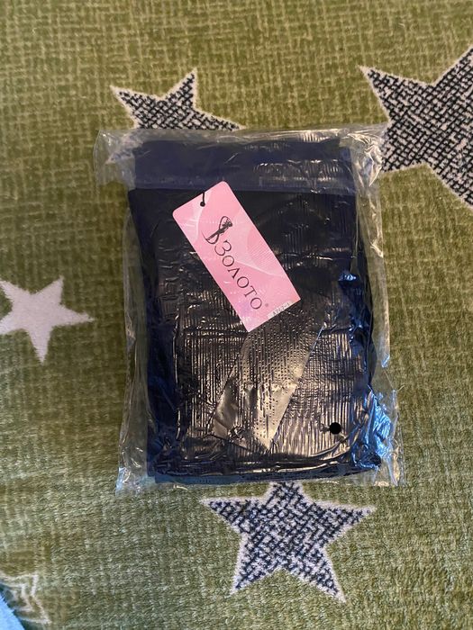 Лосини в рубчик з push-up ефектом, нові чорні