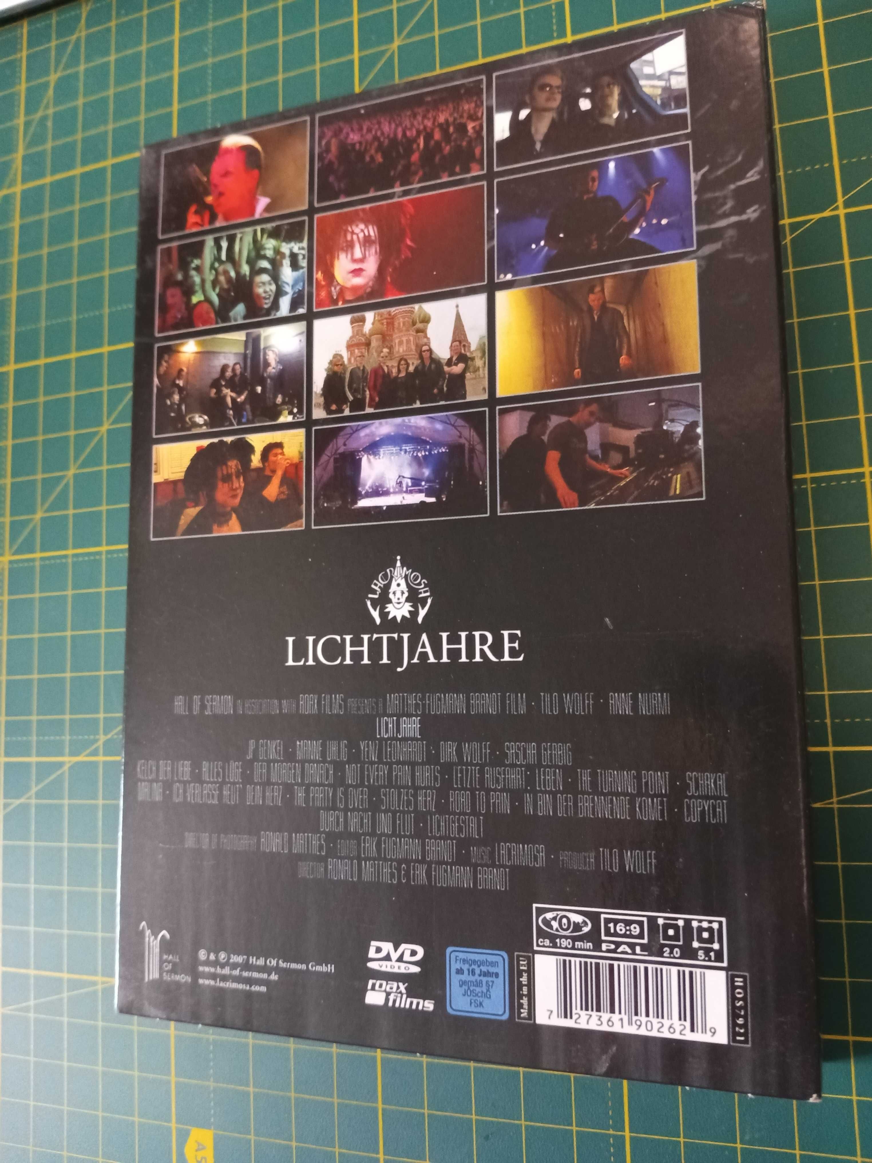 Продам DVD Lacrimosa – Lichtjahre