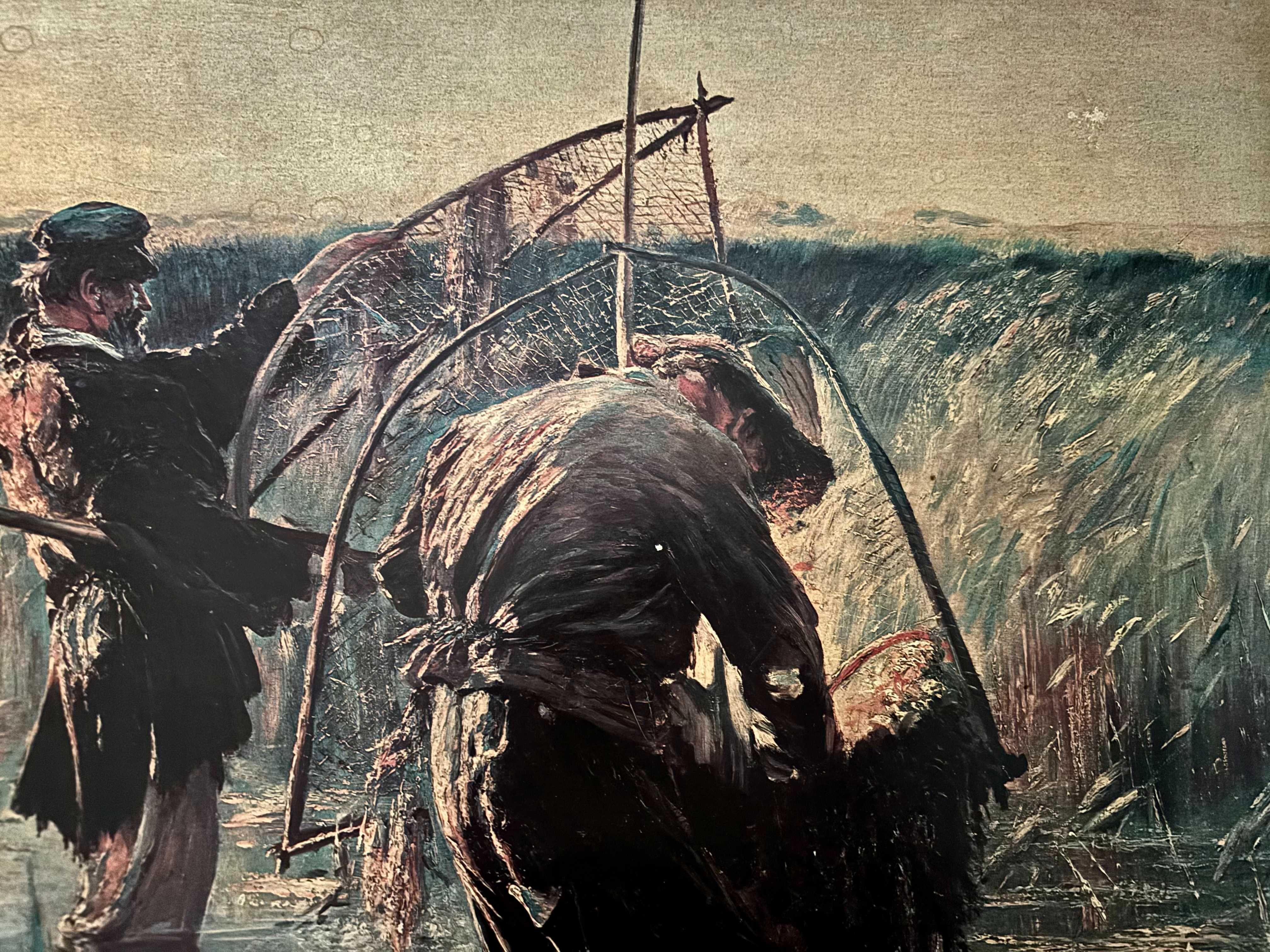 Obraz: Leon Wyczółkowski – reprodukcja z czasów PRL, 54 x 42 cm