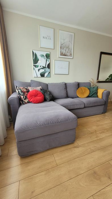 Sofa 3-osobowa z szezlongiem GRONLID