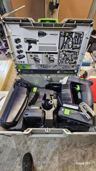 Festool wkrętarka akumulatorowa DWC 18-4500 Li-Basic + BP 18V 4,0Ah 57