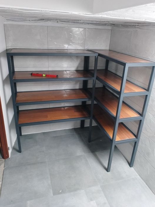 Solidne stoły i regały warsztatowe (falbanek)