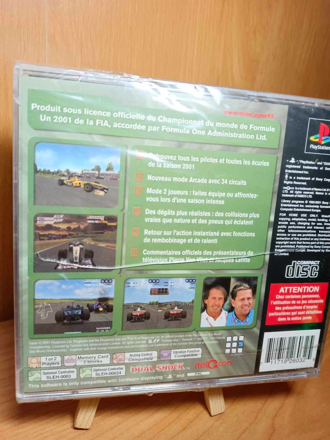 Formula One 2001 Ps1 psx Playstation 1 nowa w folii 3xA