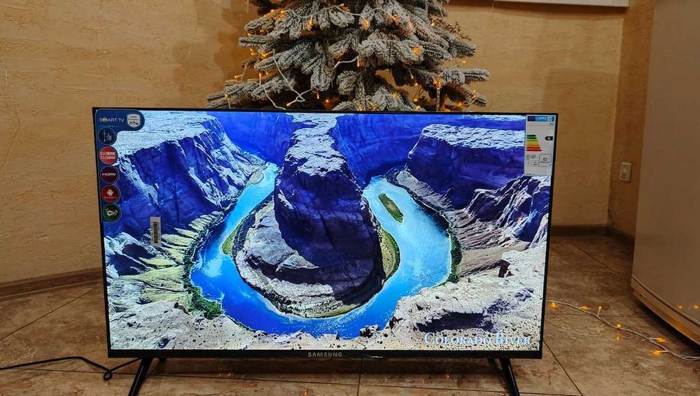 телевизор samsung smart tv 34 дюйма смарт тв с голосовым помощником