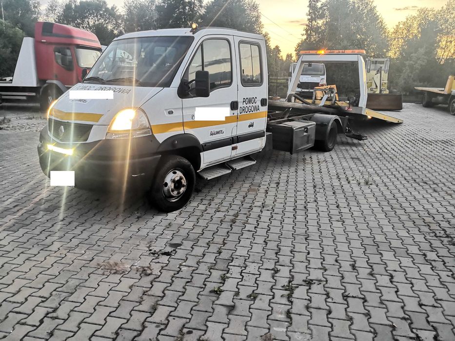 renault mascott płyta hydrauliczna 7 mio osob auto laweta pomoc drogow