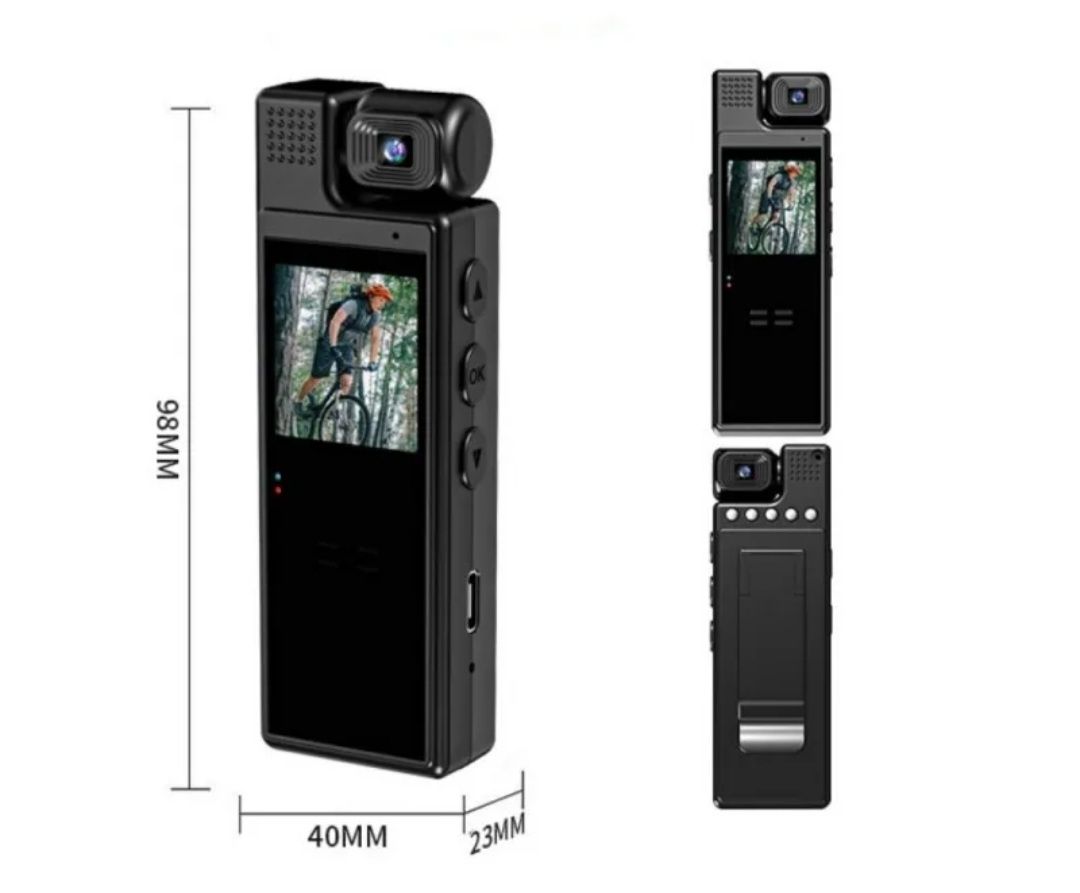 Mini aparat cyfrowa kamerka obrotowa przenośna