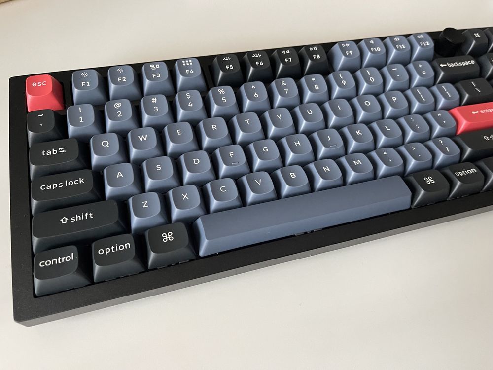 Keychron Q3 QMK Custom Knob 80% TKL дротова мех. hot-swap клавіатура