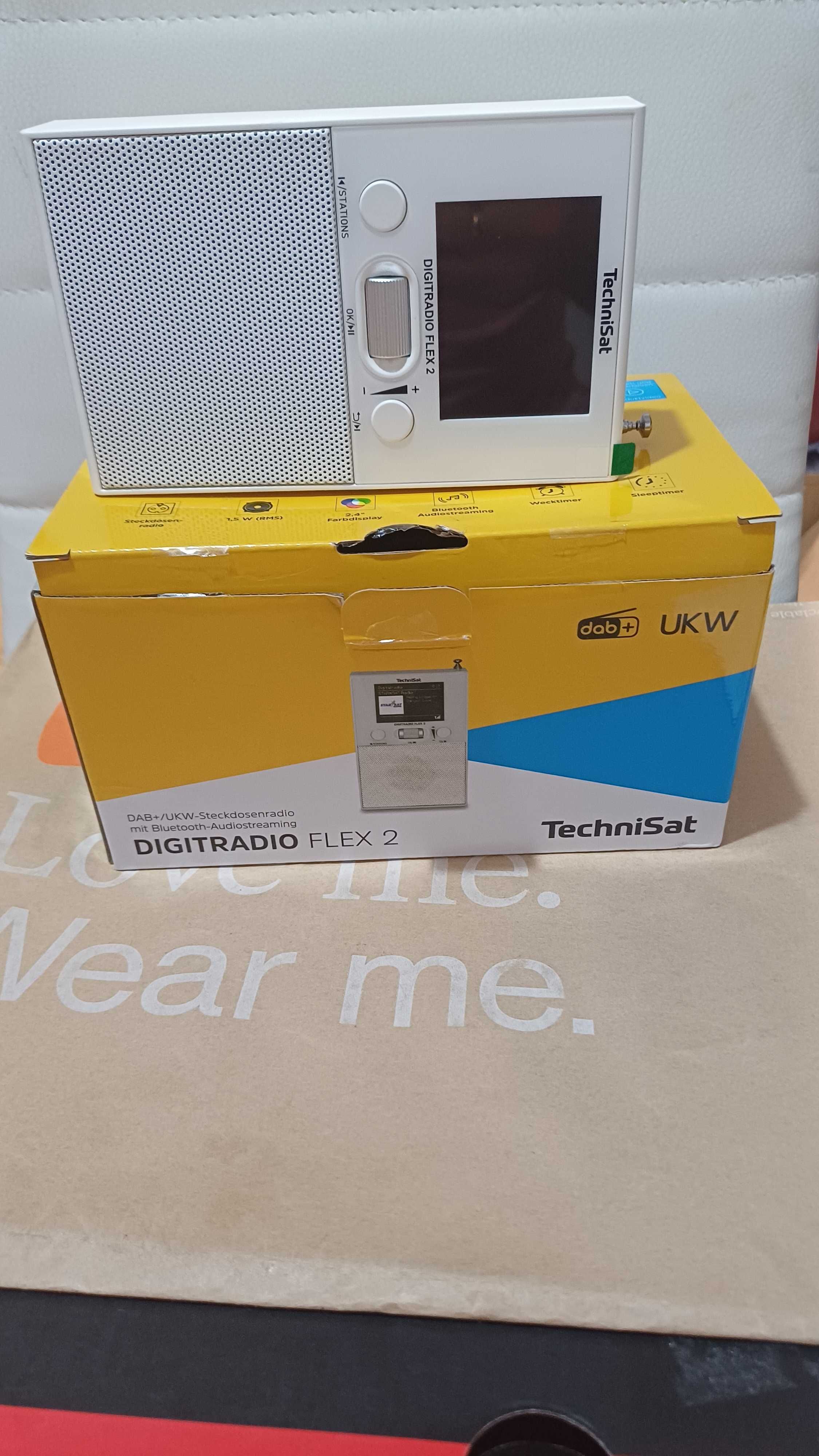 Radio sieciowe DAB+, FM TechniSat Digitradio Flex 2 GNiazdo Bluetooth.