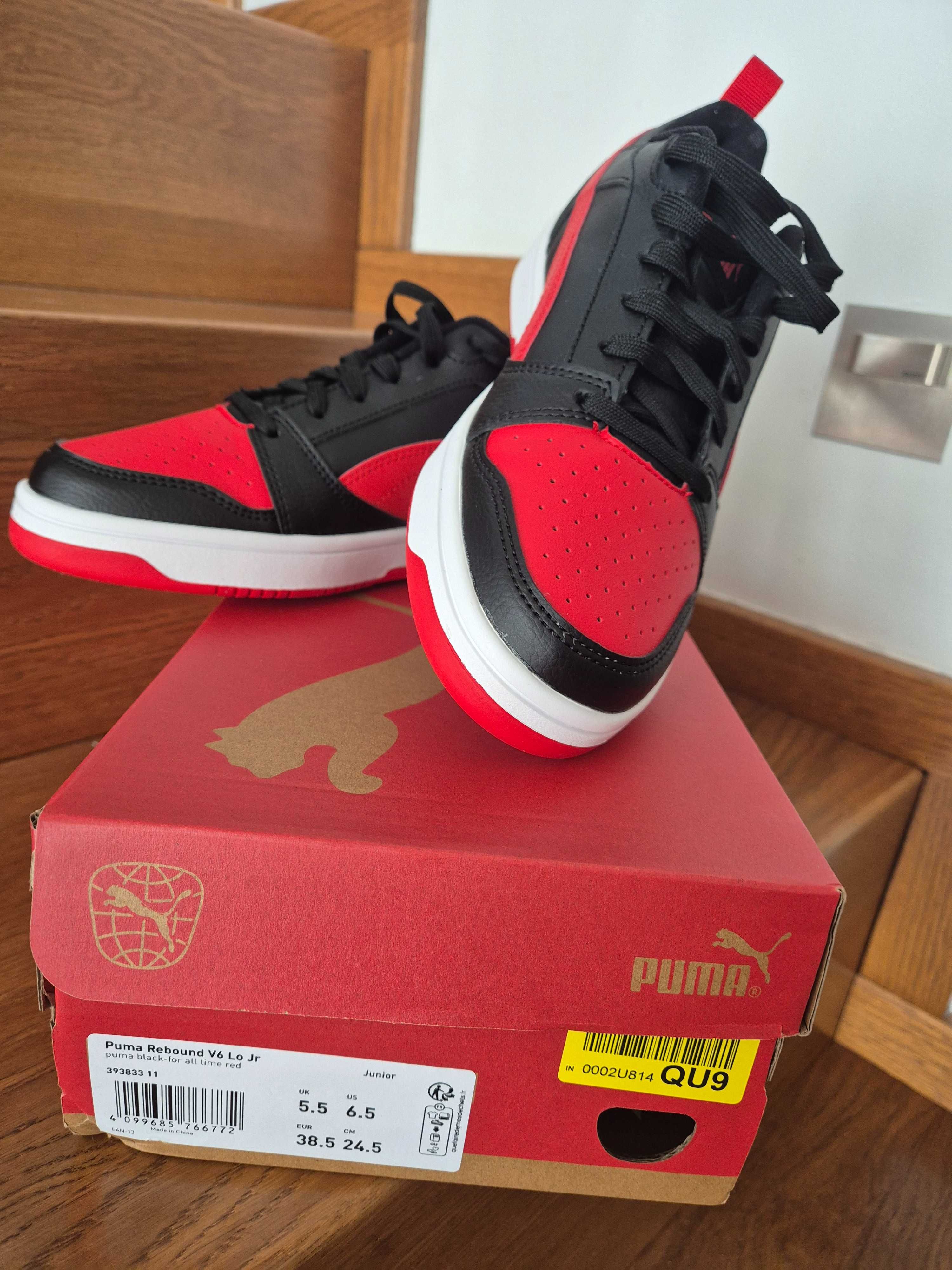 Puma Rebound V6 Lo Jr