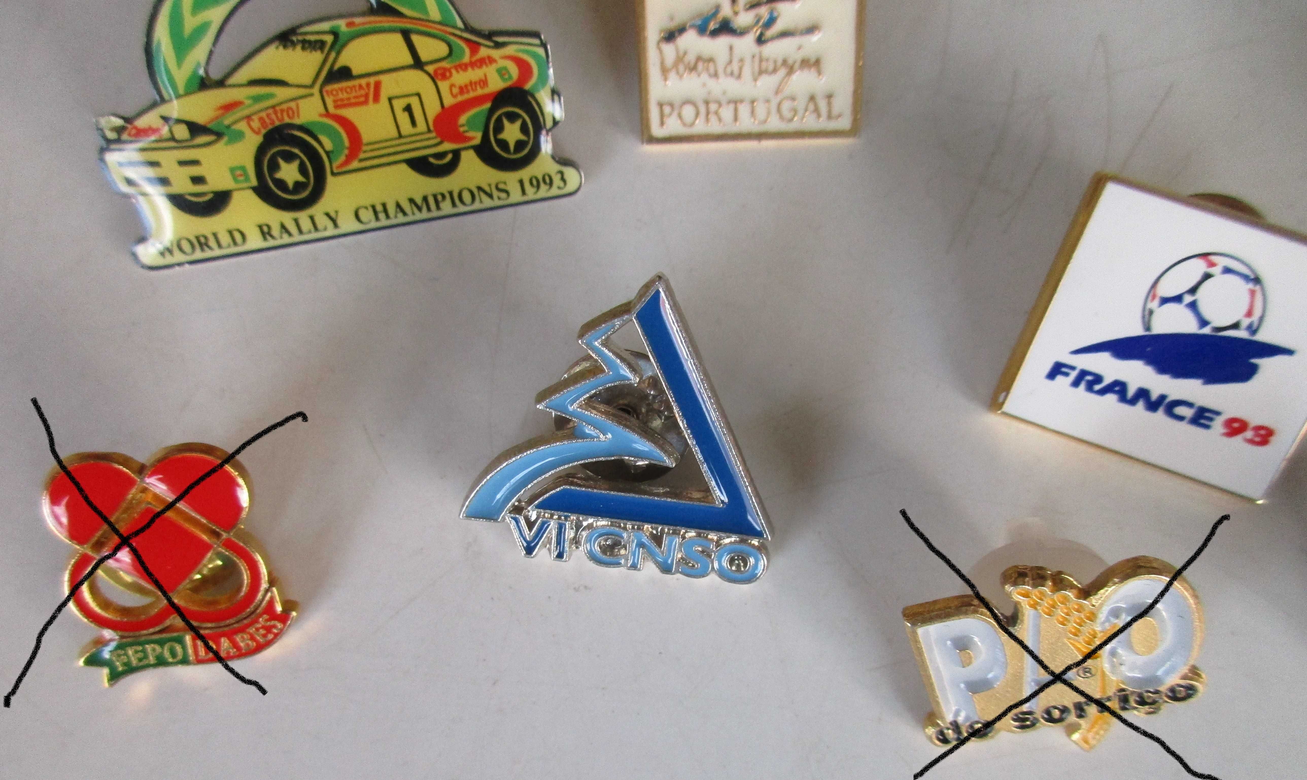 Pins - - - - - Publicitários