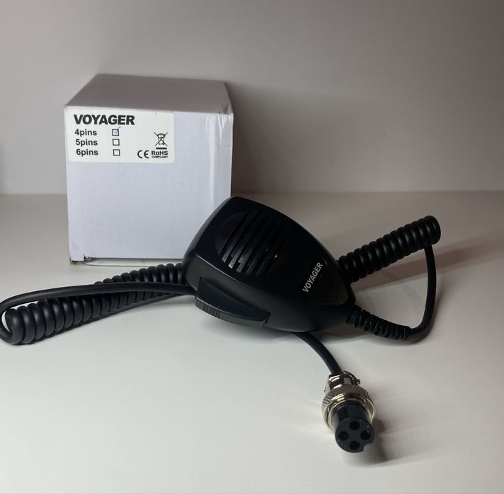 Микрофон тангента для рации радиостанции 4 pins