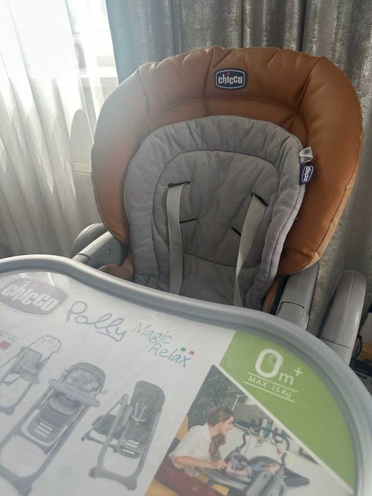 Найзручніший стільчик для годування Chicco Polly Magic Relax
