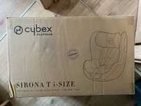 Fotelik Cybex Sirona T i-size czarny z bazą obrotową isofix nowy