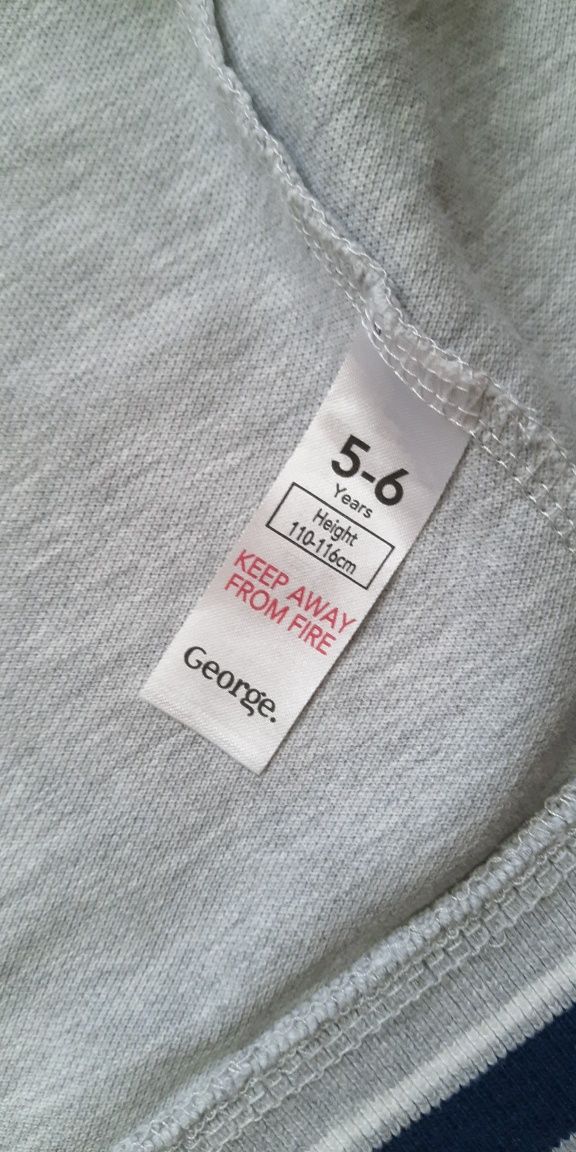100 грн-Комплект Брюки штани кофта реглан Джордж George 4 5 6 років