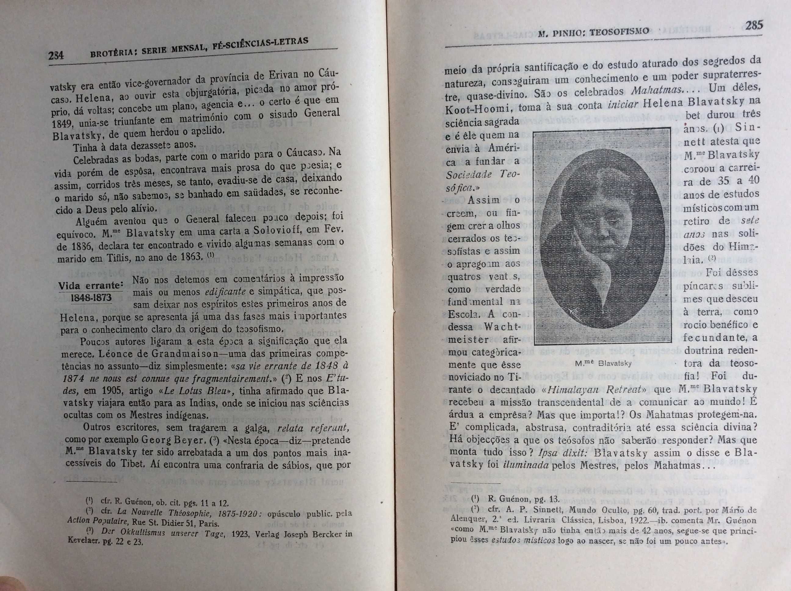 Brotéria. Fé - sciencias - letras Vol. I, Fasc. VI . Junho de 1925