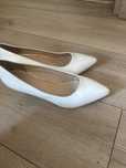 Ślubne buty 40 białe