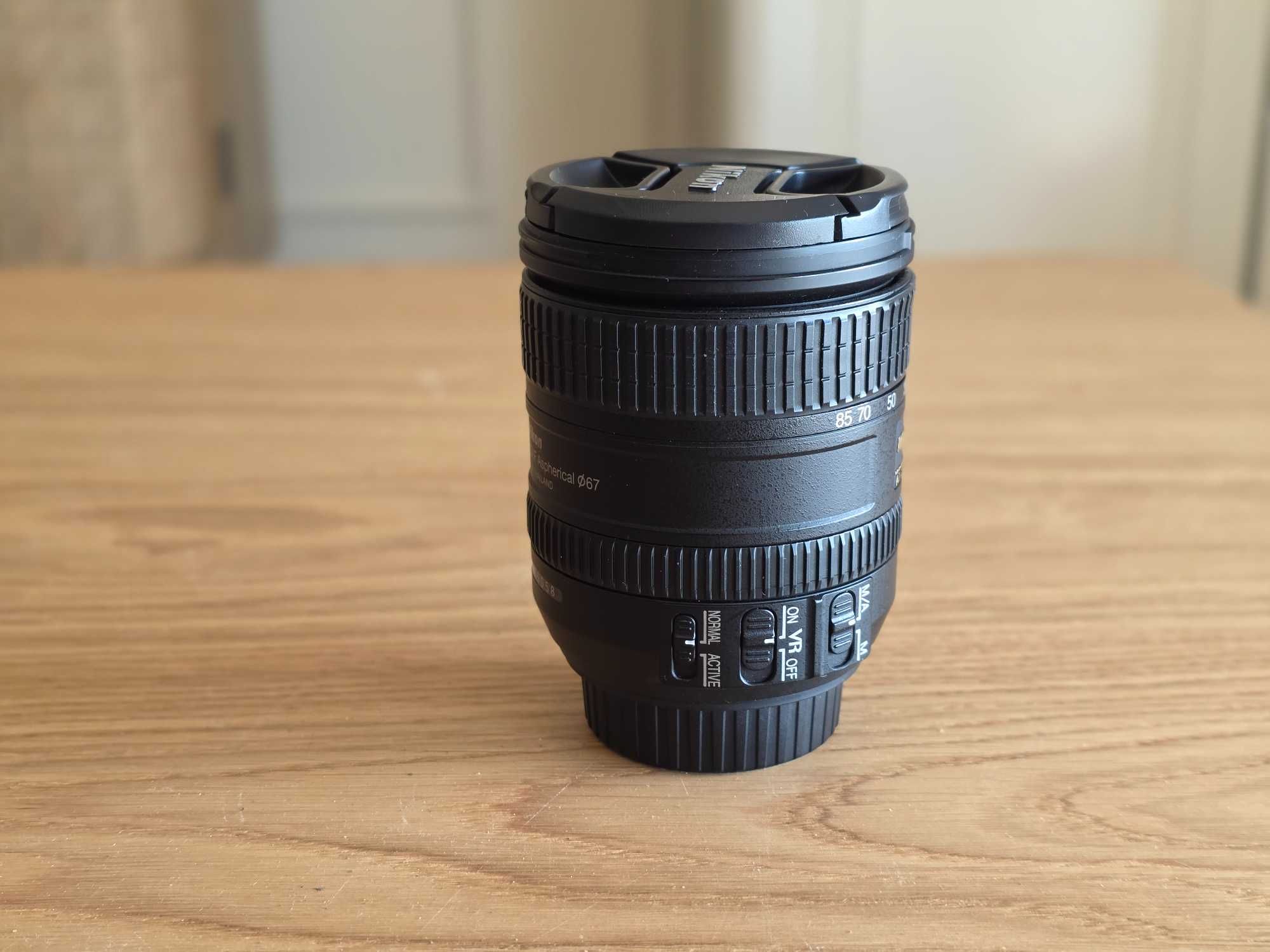 Nikon Nikkor 16-85 mm f/3.5-5.6G ED VR AF-S DX gwaranacja 01.2026