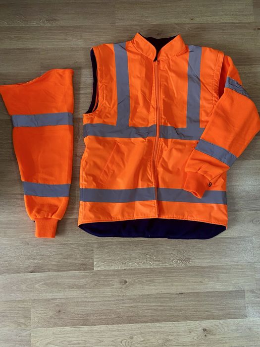 Całoroczna kurtka ocieplana 5w1, rozmiar M