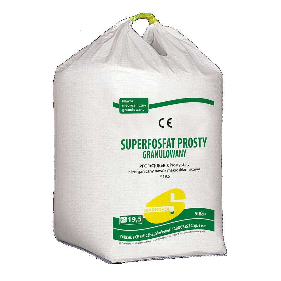Superfosfat prosty granulowanym, superfosfat 19%