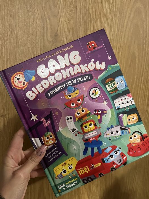 Gang Biedroniaków książka Biedronka 2025 + pluszowa maskotka gratis