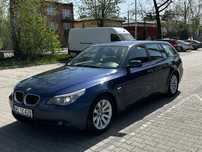 BMW E61•2.5 Benzyna•2006r•BEZWYPADKOWA•BOGATA WERSJA•zamiana•okazja