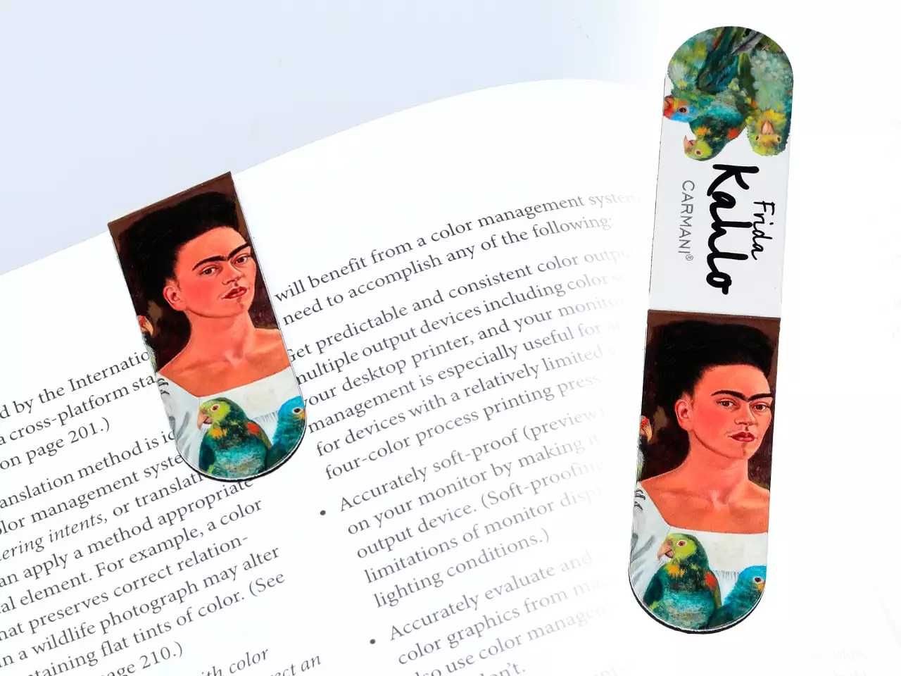Zakładka magnetyczna do książki Ja i moje papugi Frida Kahlo