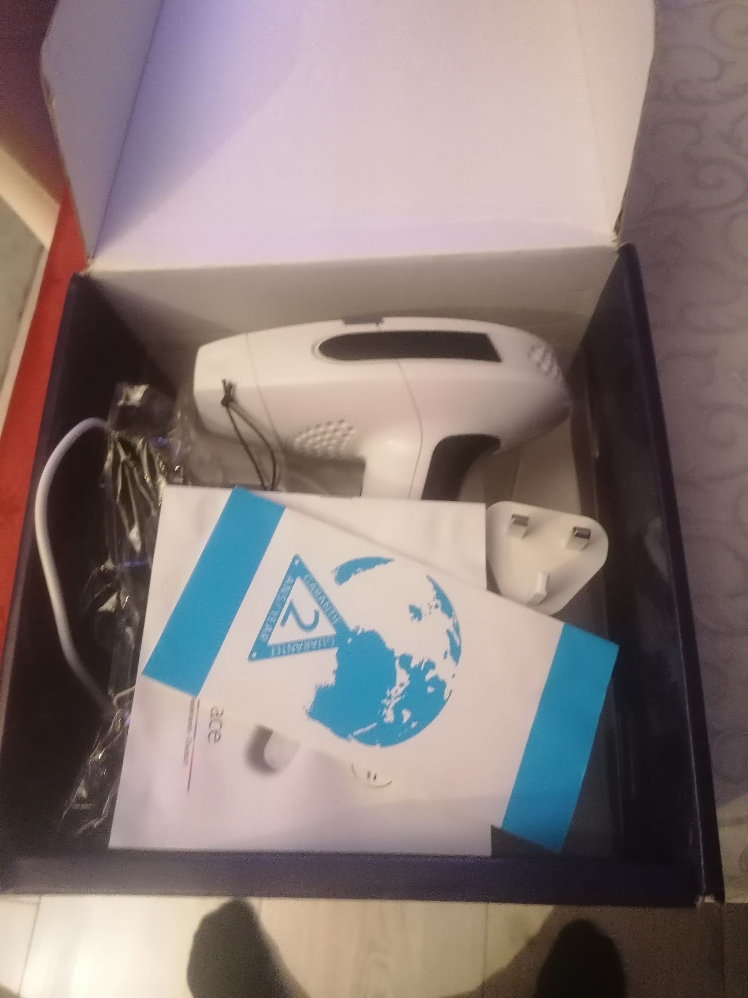 Depilator laserowy