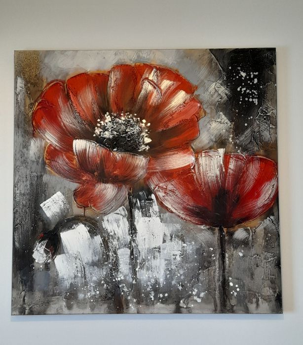 Tela floral 1mx1m