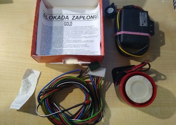 Blokada zapłonu G2 tryb serwis skuteczna + alarm