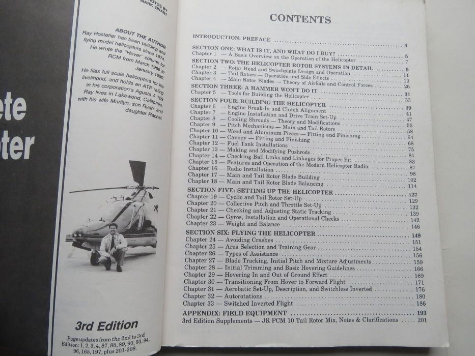 Livros vários:Ray'S Complete Helicopter Manual 3rd Edition; dicionario