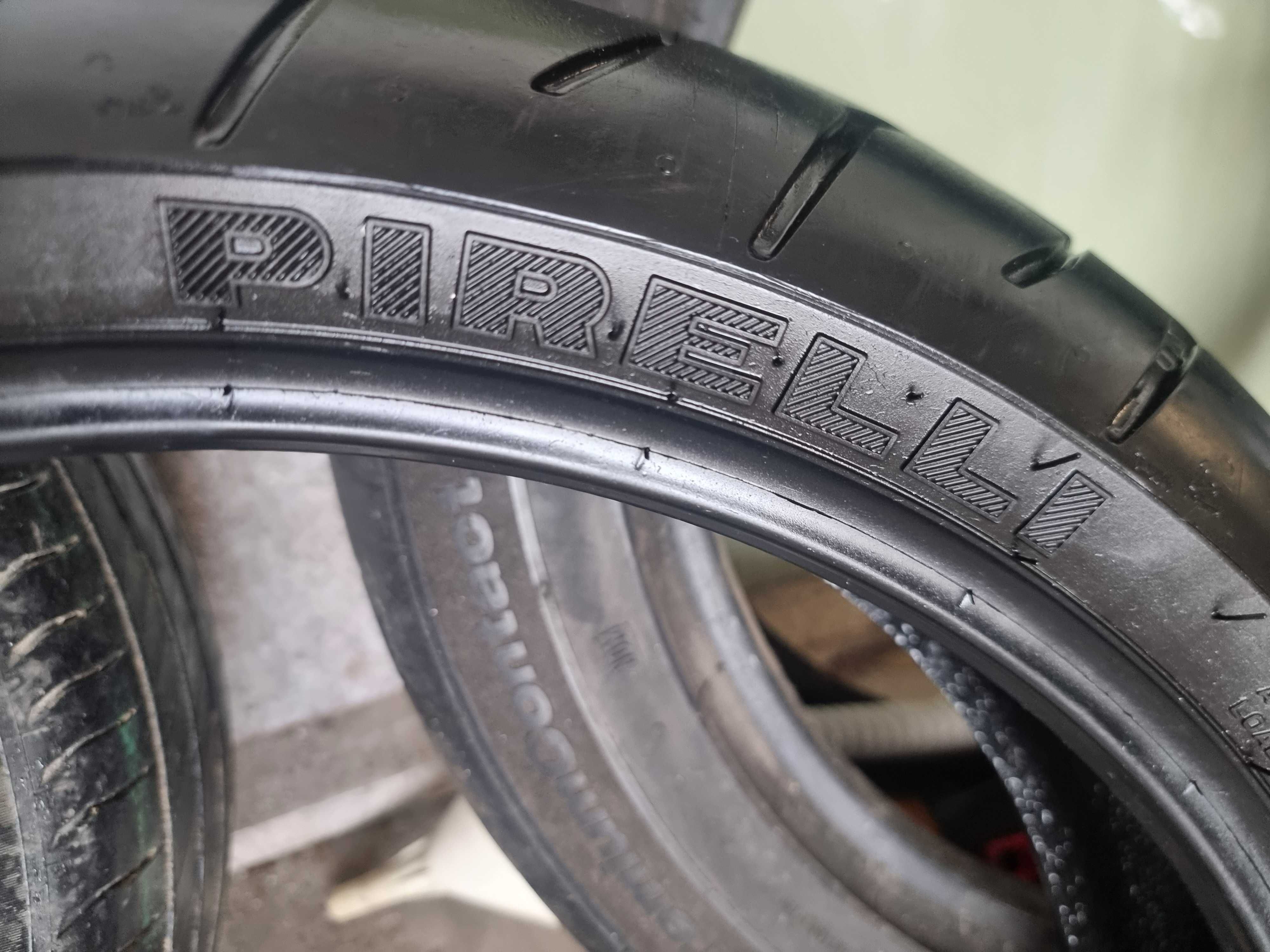 Pneus 120/70 17 como novos a ótimo preço