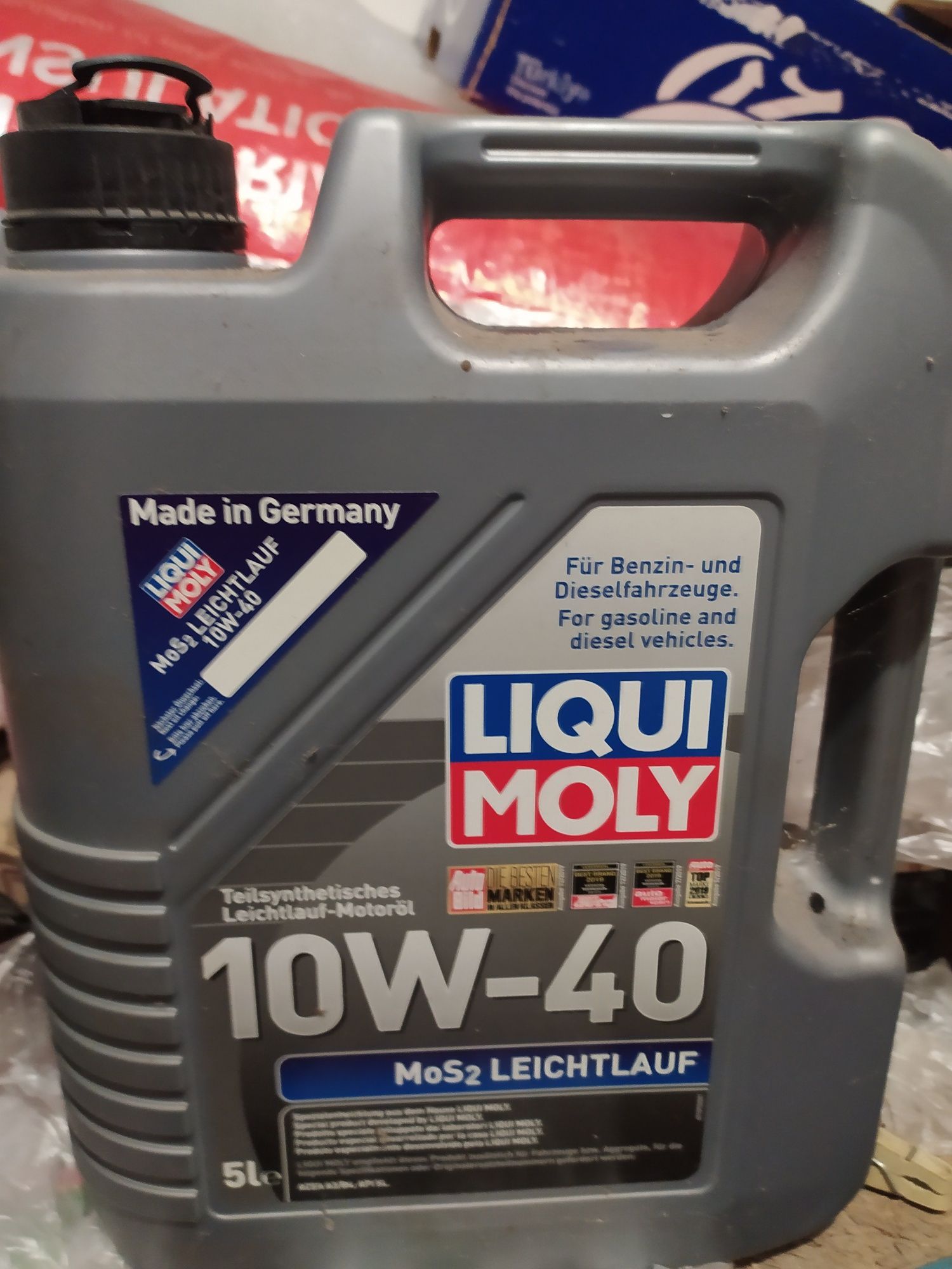Олива масло лікві молі 10w40 liqui moly