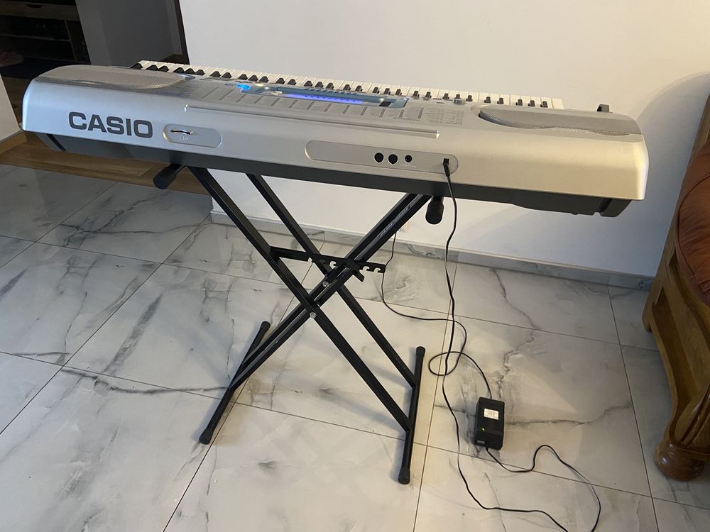 Keyboard Casio WK3000(pokrowiec, stojak)